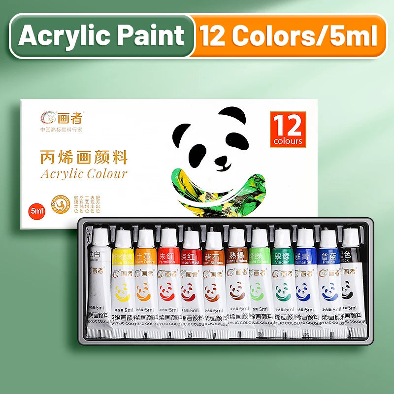 Acrylic Paint Set 12/18/24 Colors