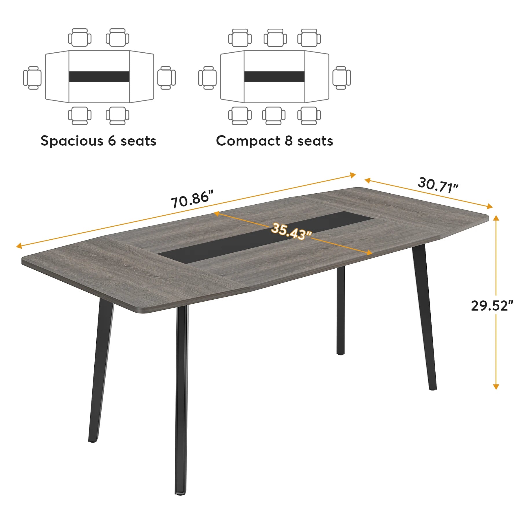 Table for 6-8 People