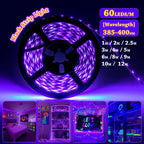 Blacklight strip light, DC 5V, USB plug