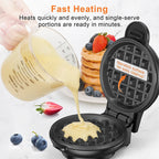 Multi Functional Electric Mini Waffle Maker