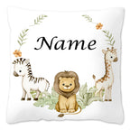 Animal with Name Pillow Case, Personalized