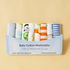 5/8 Pcs Cotton Newborn Baby Towels Set
