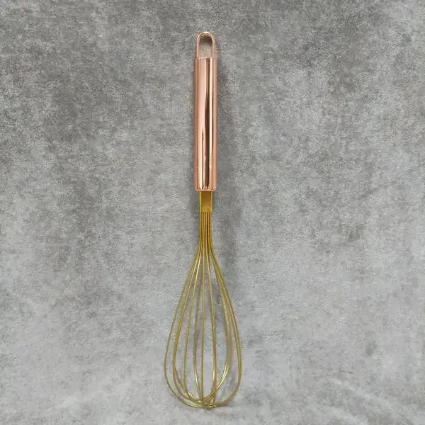 Gold Stainless Steel Whisk