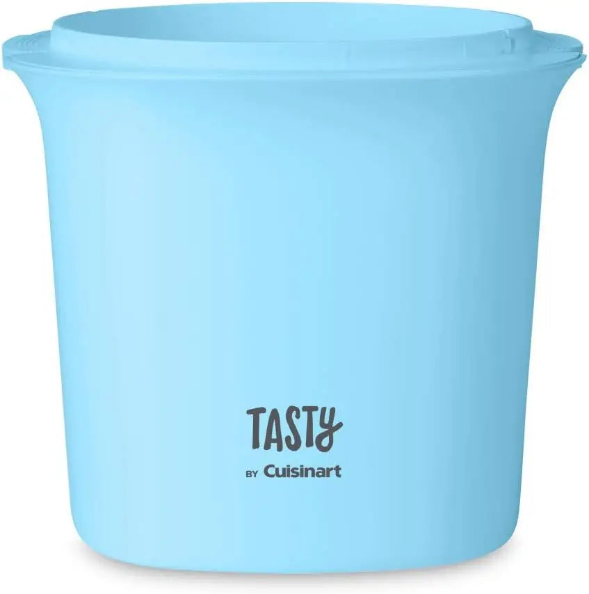Compact Blue Ice Cream Maker