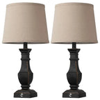 Dimmable( 2) Farmhouse Table Lamps
