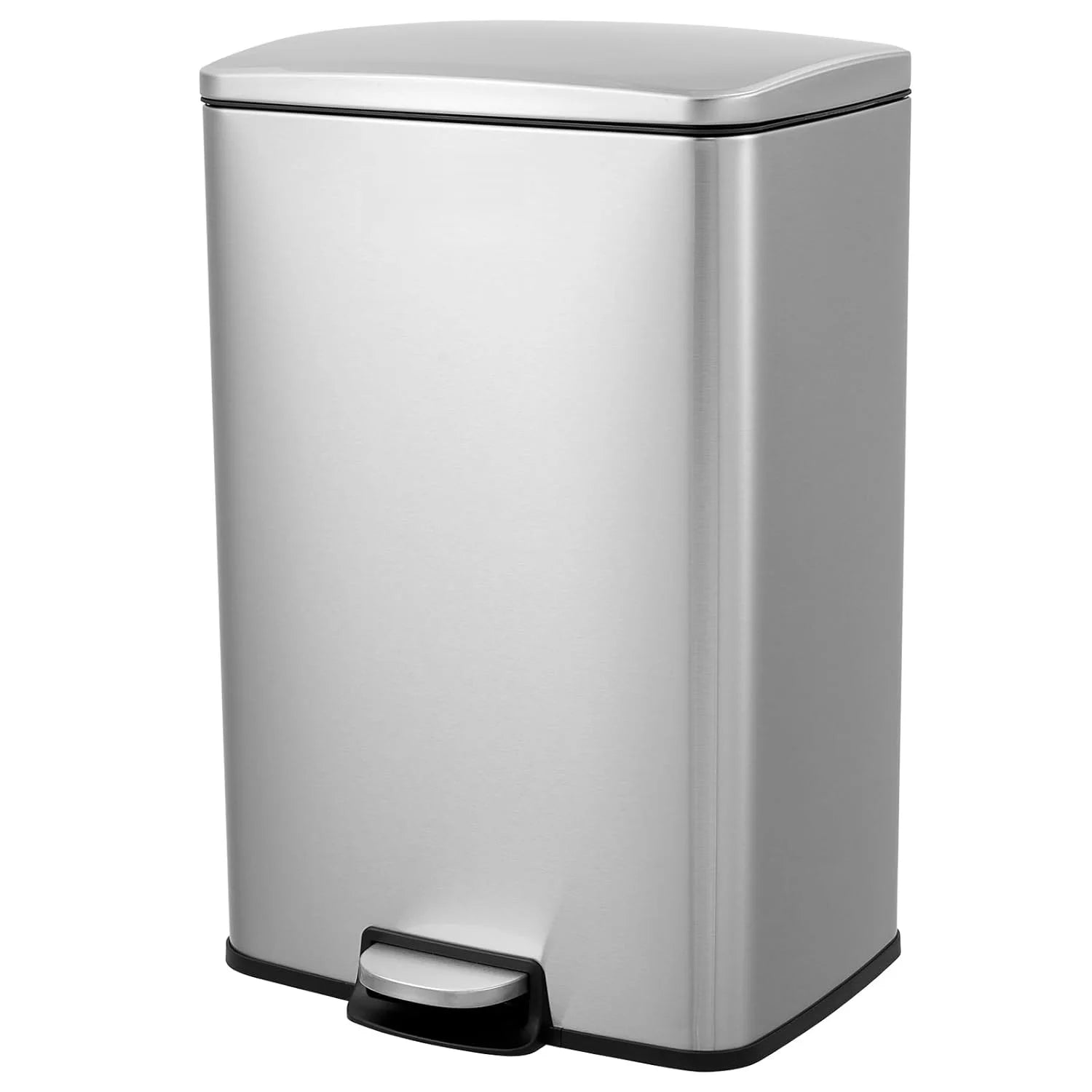 Fingerprint-Proof/ 13 Gal/ Pedal Trash Bin