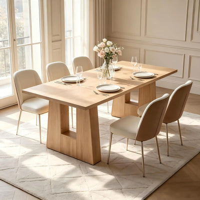 63 Inch Dining Table / 4-6