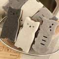 4-piece Cute Cat Sponge Set