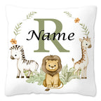 Animal with Name Pillow Case, Personalized