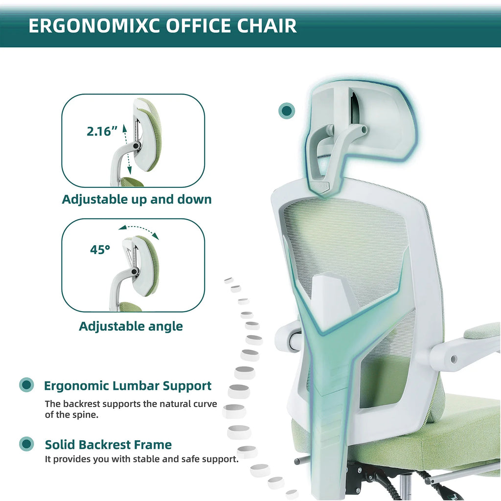 Ergonomic Reclining Computer Chair