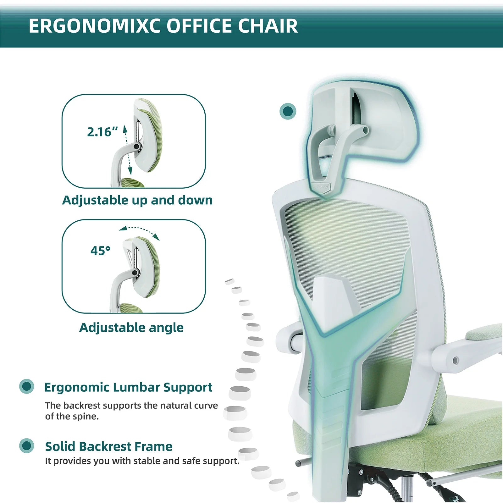 Ergonomic Reclining Computer Chair