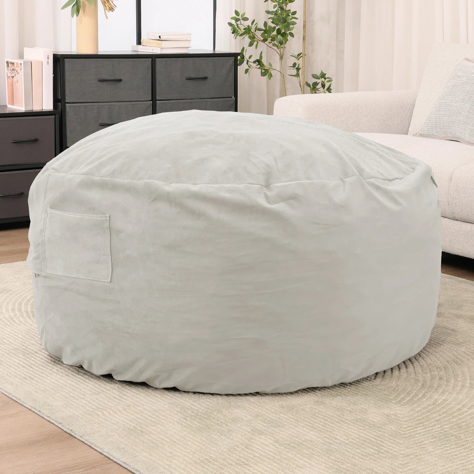 Oversized Bean Bag Chair/ Removable Cover