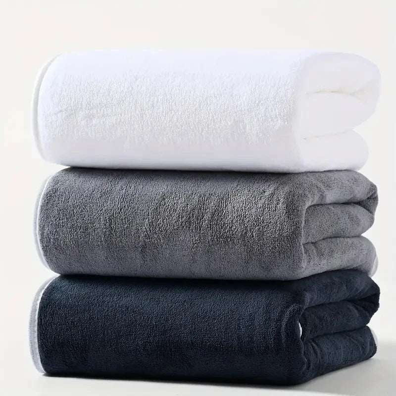 Velvet Bath Towels 3 Pk (70x140cm)