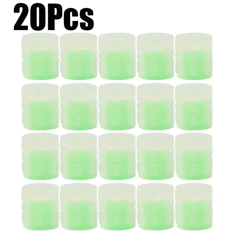 Luminous Fluorescent Car Tire Valve Caps