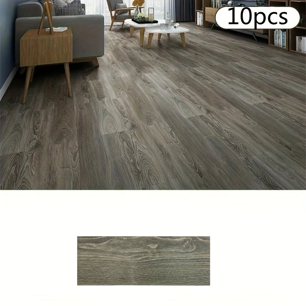 Wood Grain Floor Stickers