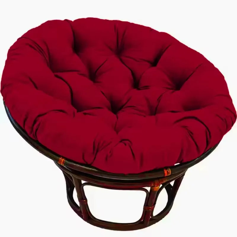 Solid Color Round Hanging Seat Cushion