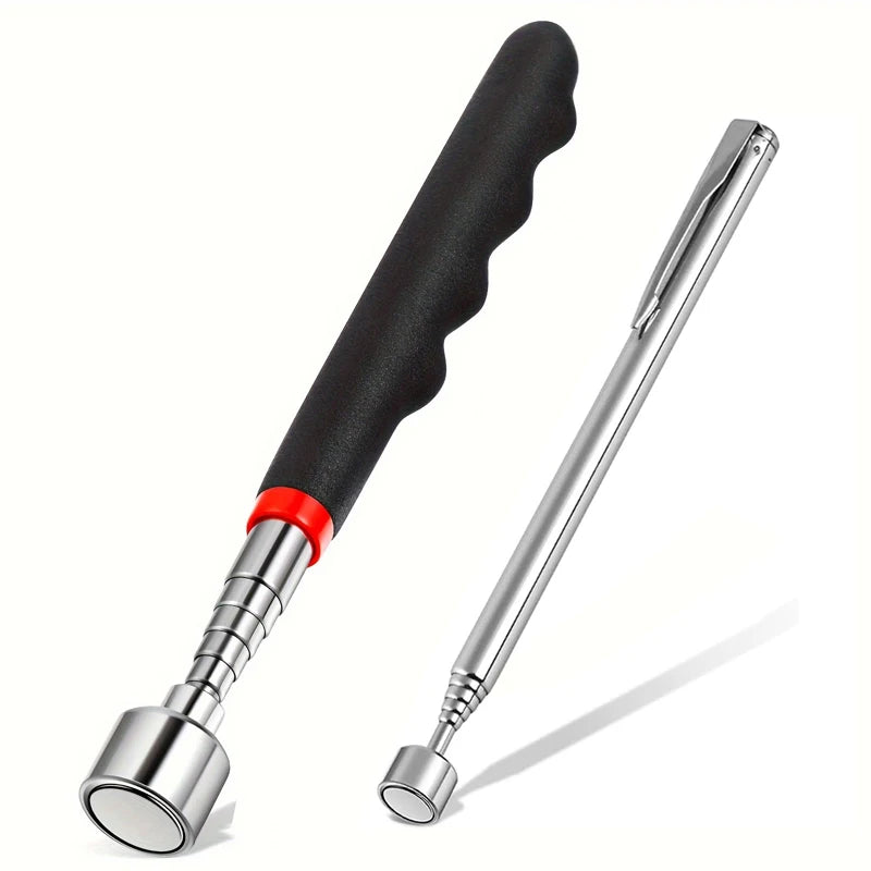 Telescopic magnet picking tool