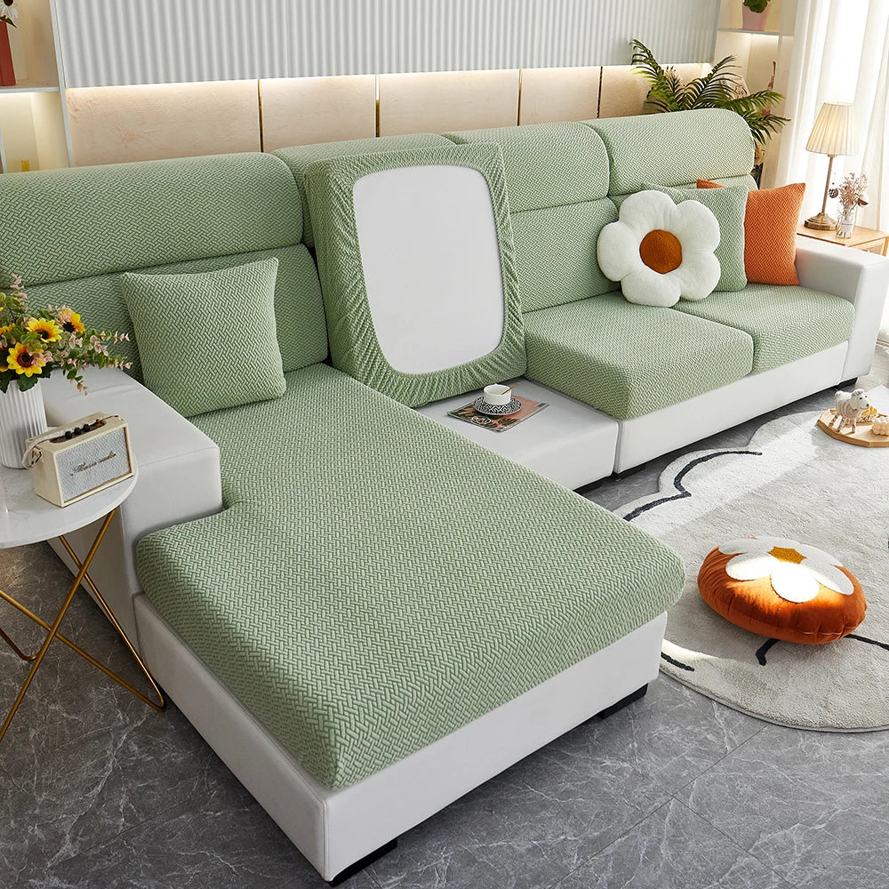1pc Jacquard Sofa Slipcover