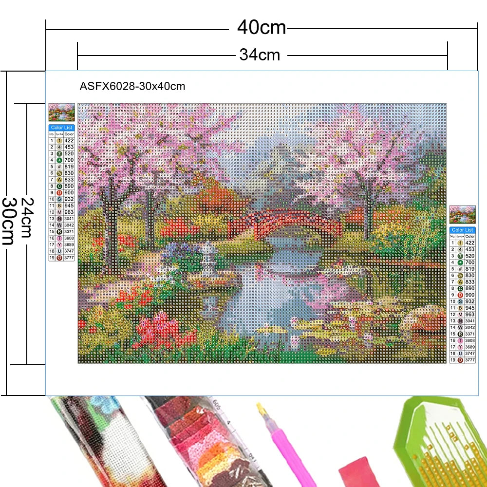 5D DIY Diamond Painting Landscape