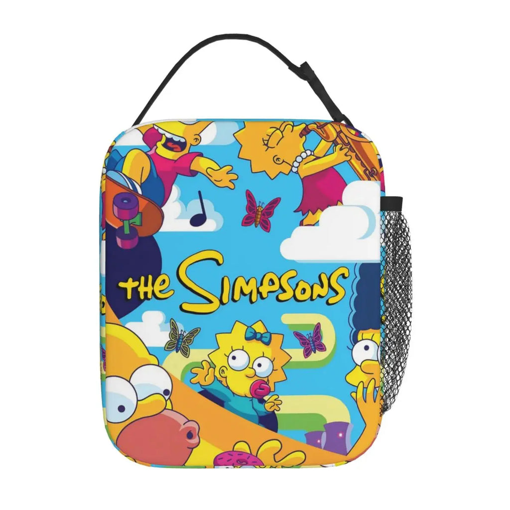 Simpsons Cartoon Insulated Lunch Bag