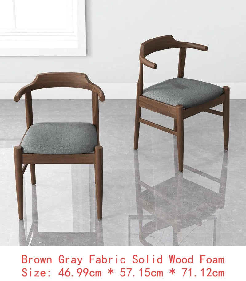 Modern Walnut Oval Table, 4 Chairs