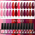 12pcs Gel Nail Polish Set