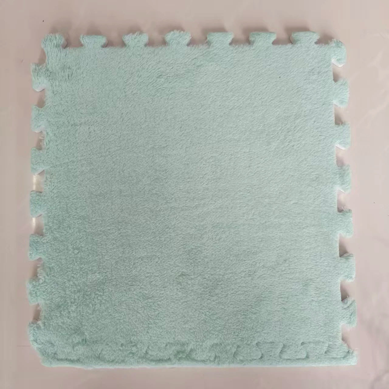 10Pcs Plush Puzzle Mat , 30x30x1CM