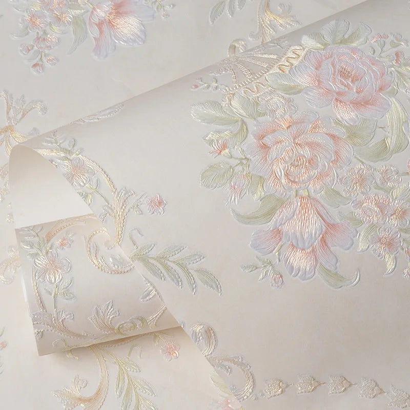 Floral Wallpaper/ Self-adhesive