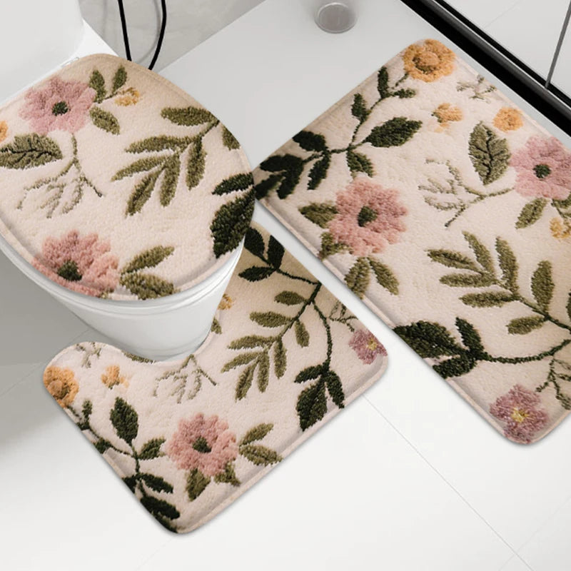 Summer Floral Floor Rugs
