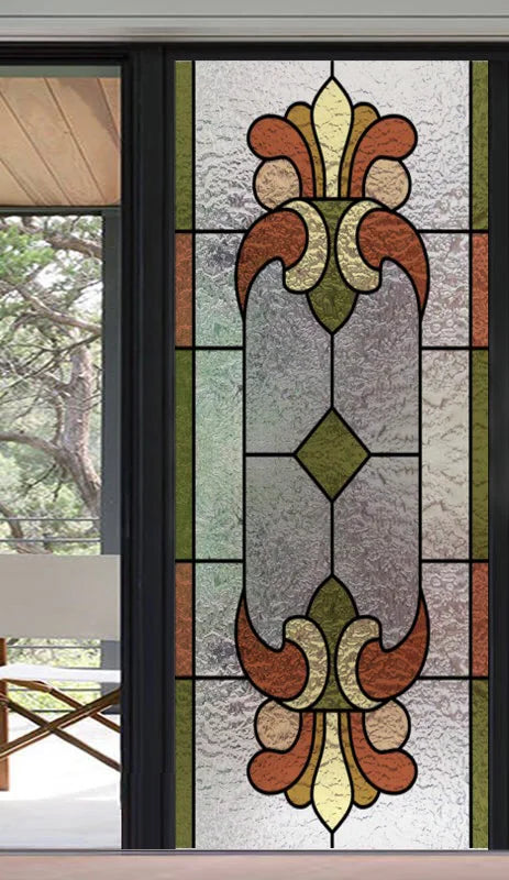 Frosted Stained Glass Window Film