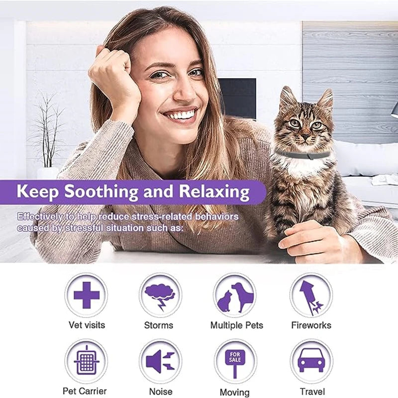 3/4 Pc Pet Calming Pheromone Collars