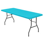 4/6/8ft Spandex Tablecloth Fitted Cover
