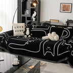 Chenille Anti-cat Scratch Sofa Cover Blanket