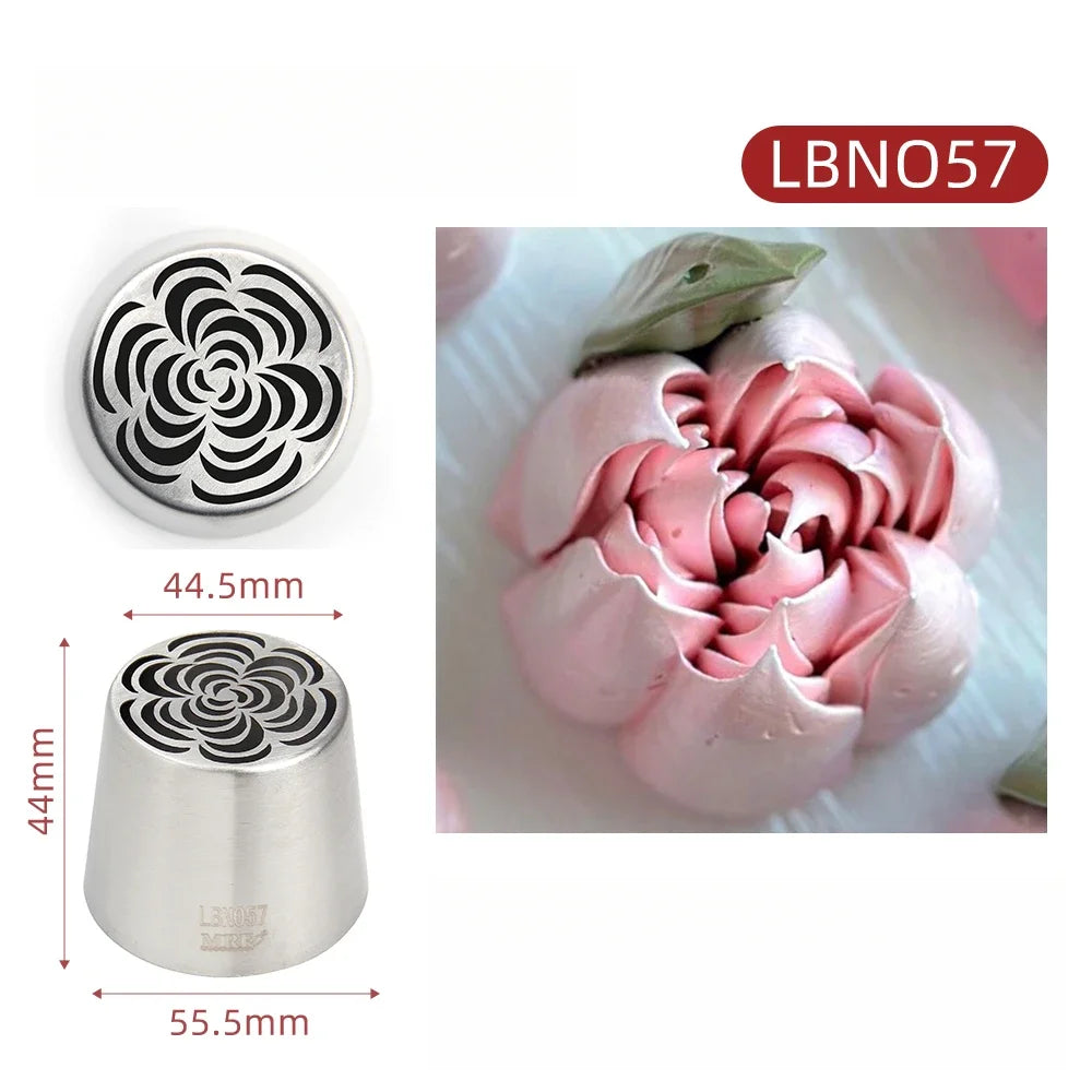 13 Stainless Steel Nozzles, Cake Decorations