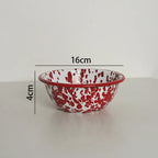 European Enamel Dinner Set