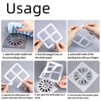 Drain Sticker,  Self-adhesive , Mesh Net