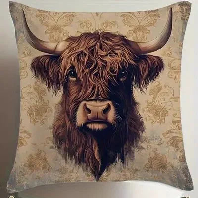 Highland Cows Pillow Covers