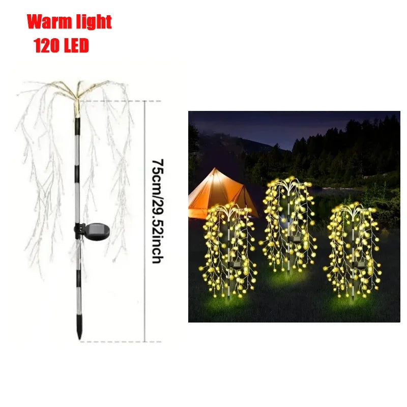 LED String Light,  Outdoor Solar Powered