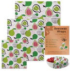 3PC/SET Beeswax Food Wraps, Reusable