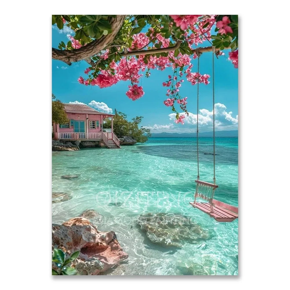 European Diamond Painting Kit Natural Landscape