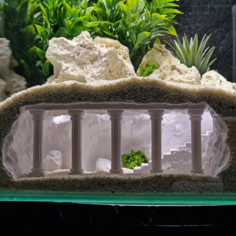 Fish Tank Cave Aqua-scaping, Artificial