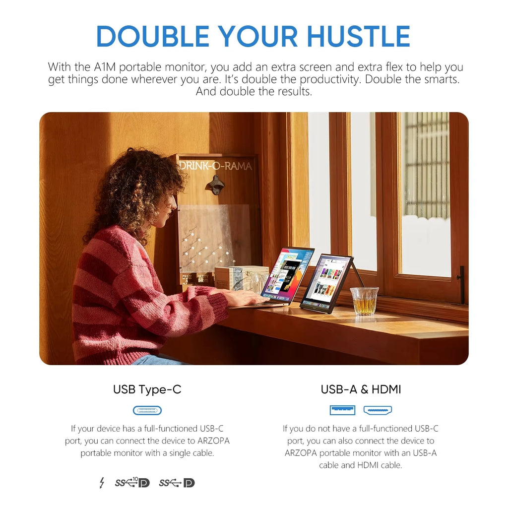 15.6 inch Portable Monitor