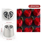 13 Stainless Steel Nozzles, Cake Decorations