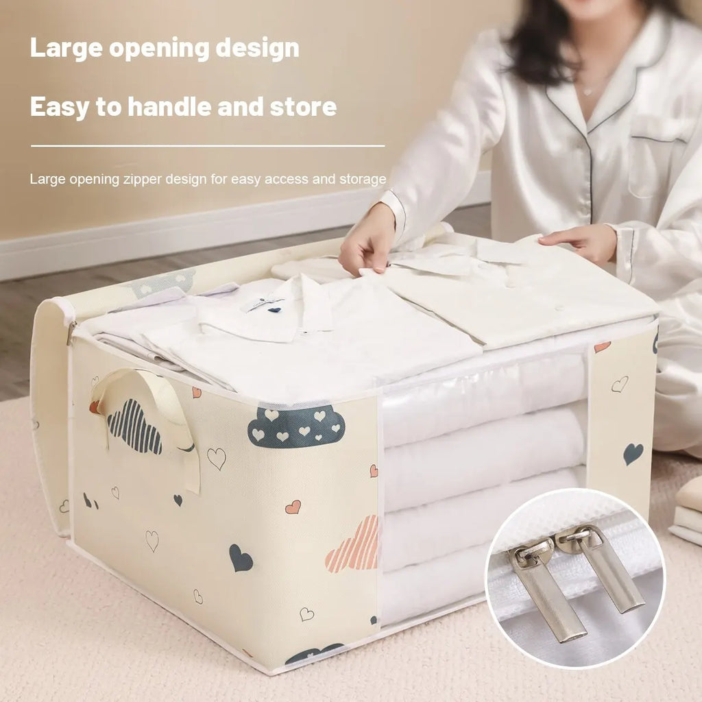 Large Capacity Storage Bag, Sturdy Zipper