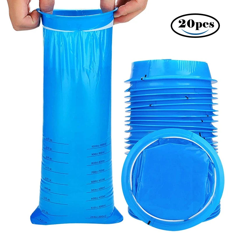 Portable Disposable Sickness Plastic Bag