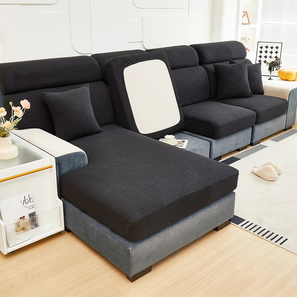 1pc Jacquard Sofa Slipcover