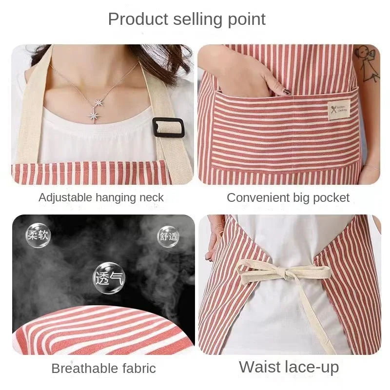 Striped Apron