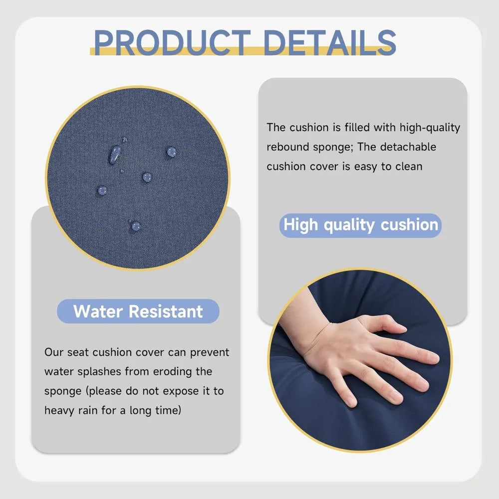 6-Piece Set, Pit,6000BTU Heater