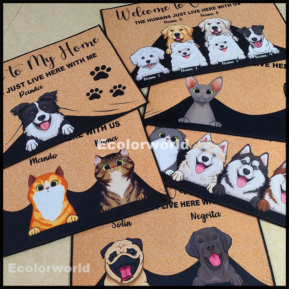 Custom Dog/ Cat Name Doormat