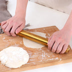 Golden Stainless Steel  Rolling Pin